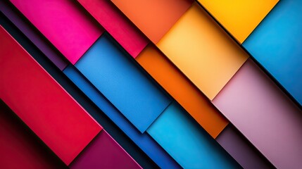 Anchor your design with bold, balanced color choices.