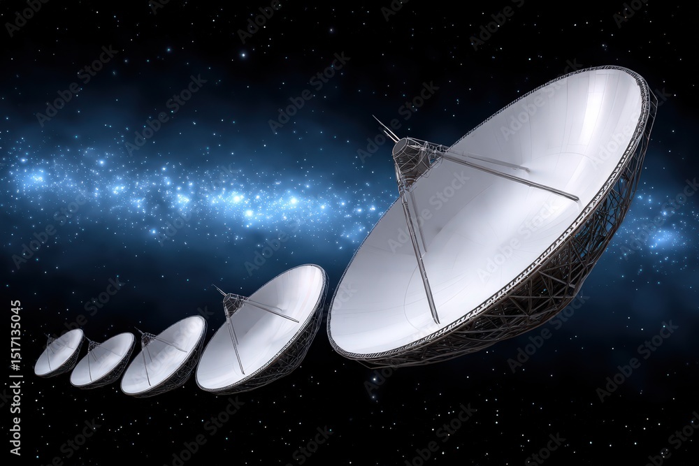 Poster advanced satellite antennas reflect technological progress in communication systems exploring the my