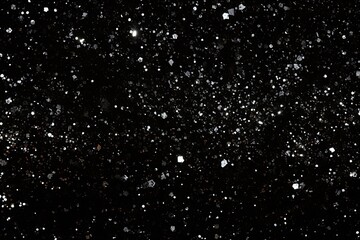 Abstract black glitter lights background