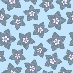 November 3rd Birth Flower Bryonia Graphic Design Pattern 2
