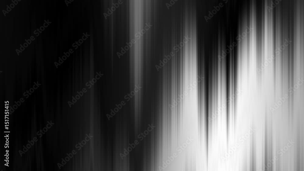 Poster abstract animated background with vertical black and white lines motion, creating a contrast, moody,