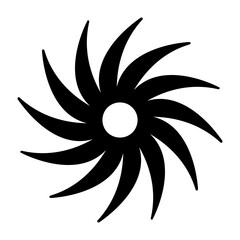 Abstract Geometric Shape for Element Design