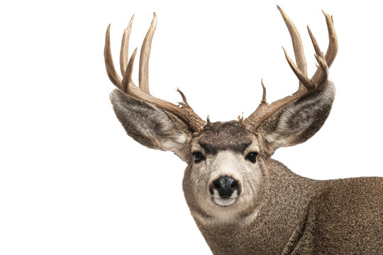 Majestic Mule Deer Buck with Large Antlers Wildlife Photography