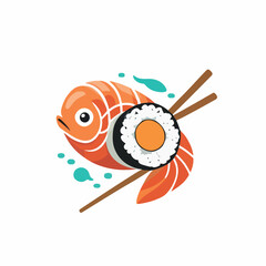 Sushi Fish Tail Logo
