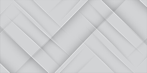 Obraz premium Geometric abstract Background,oblique lines on a white background gradient white and gray,2d illustration