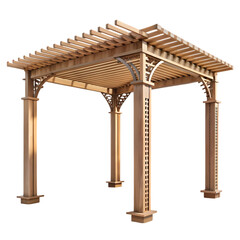 Elegant Wooden Pergola Perfect for Outdoor Relaxation