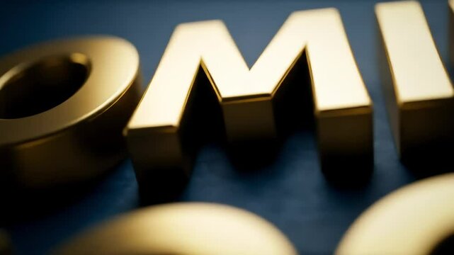 3D Metallic COMING Text Close-Up – Strong Intro for Teasers, Product Announcements, or Brand Launch Animations