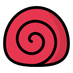 roll cake icon