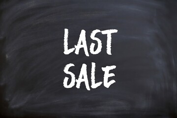 Time for change, last sale 
