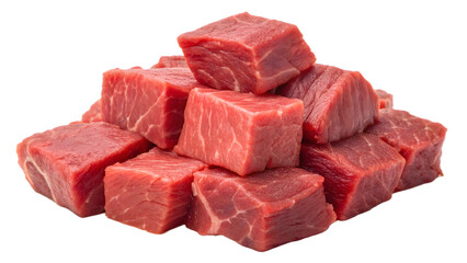 Fototapeta premium Premium Beef Cut Isolated on White