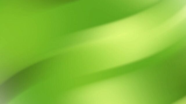 Fondus vert abstrait, flou artistique, lignes ondulantes