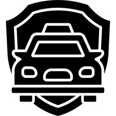 Taxi Safety Icon