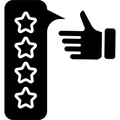 Taxi Customer Review Icon