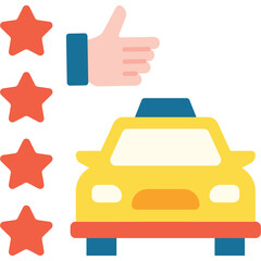 Taxi Rank Illustration