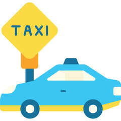 Taxi Pickup Illustration
