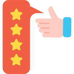 Taxi Customer Review Illustration