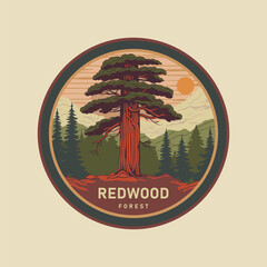 Redwood National Park Logo Design Inspiration
