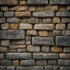 Obraz premium Focus on the textures of aged colonial stonework.