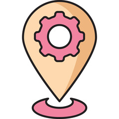 Location Service Sticker