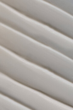 Texture swatch of face cream showing smooth, creamy consistency