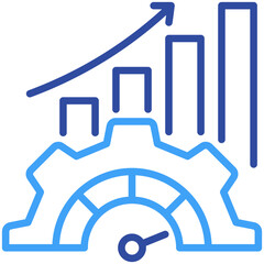 Obraz premium Performance Metrics Icon