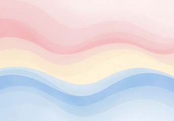 Fototapeta premium Pastel color background waves