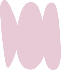 Wavy Vertical Pillar Abstract Shape