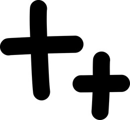Doodle Plus Cross Bold Variant