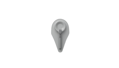 Examining with Magnifying Glass on Transparent Background