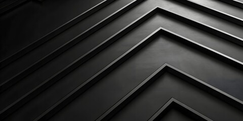 Abstract Dark Chevron Pattern Geometric Design Texture Background