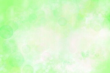 	新緑のイメージのキラキラ背景