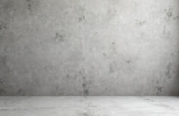 Concrete floor or wall tile texture. Weathered cement background, brut grunge modern interior design wallpaper. Grey color. Raw industrial urban style.