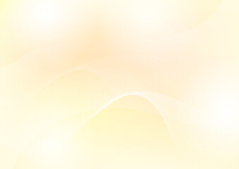 綺麗なグラデーションの黄色とオレンジの背景　ベクター　素材	
