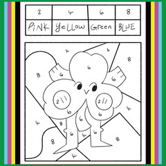 color by number