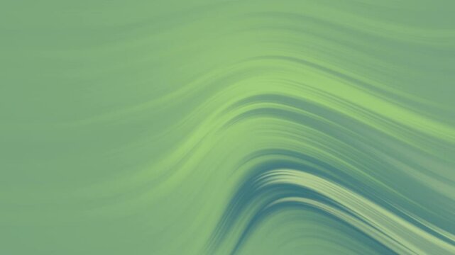 Ondulations vertes abstraites