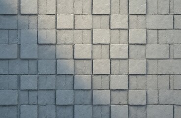 Obraz premium Seamless texture of gray street tiles. Pattern of sidewalk tiles. Rough textured blocks. Concrete surface background design. Abstract paving, stone blocks. Construction industry materials, floor.