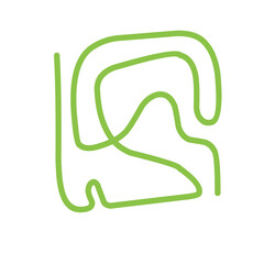 doodle line background