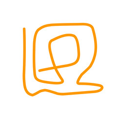 doodle line background