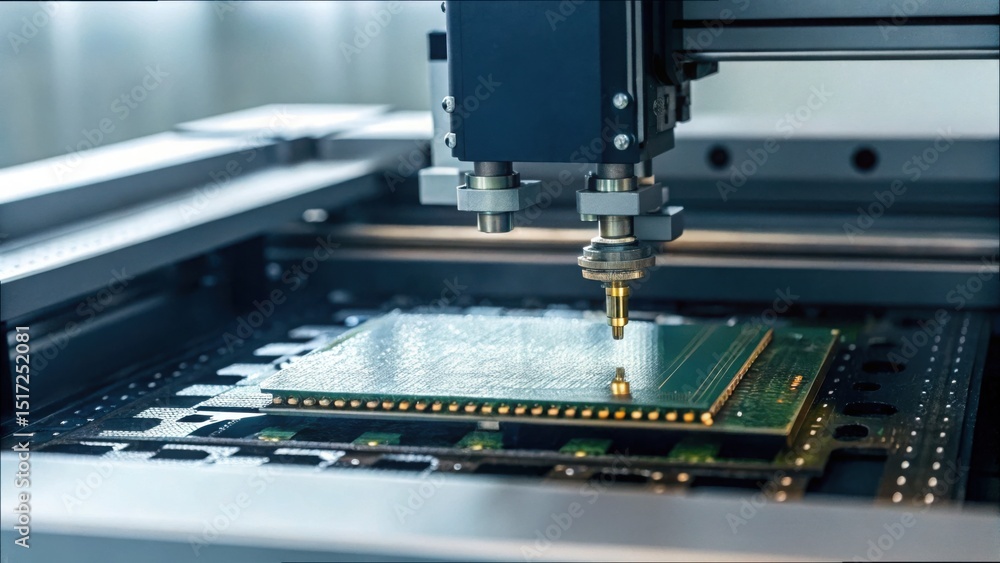 Poster Precision Machine for Chip Placement in High-Tech Environment