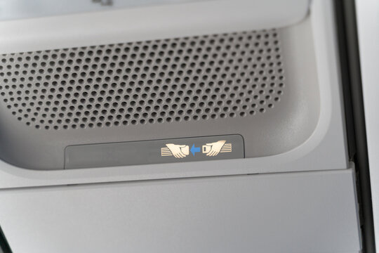 Seatbelt sign illuminated
