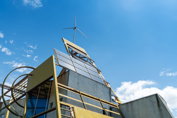 photovoltaic panels - solar panel to produce clean, sustainable, renewable energy