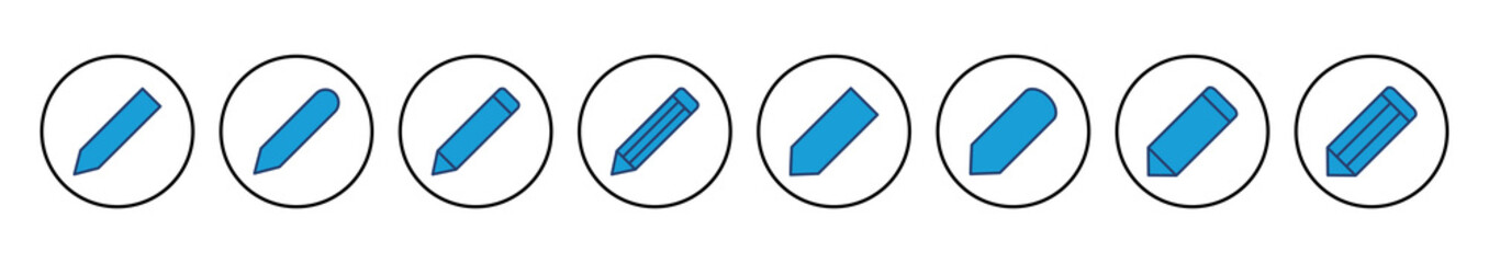 Pencil icon vector. pen symbol. edit icon vector