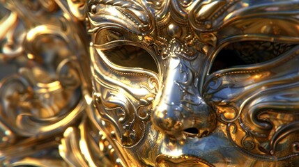 Obraz premium Ornate Venetian Carnival Mask