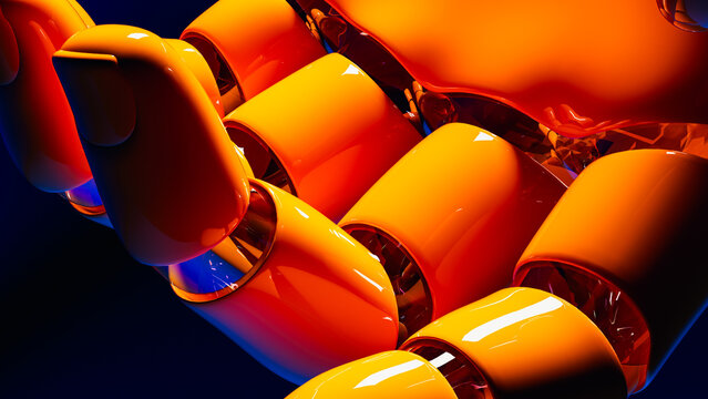 Unveiling a robot hand's advanced inner mechanics