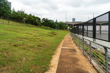 The road of City Park in China