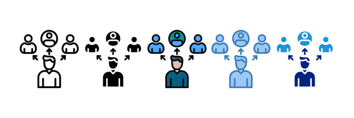 Stakeholder Icon Element For Design