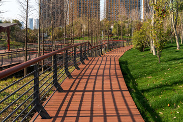 boardwalk in the City Park
