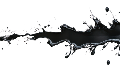 Black splash border line background effect composition.