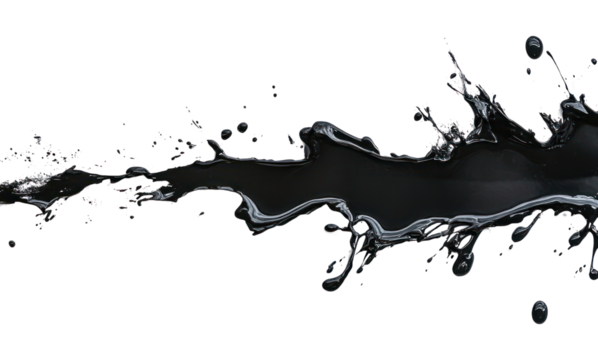 Black splash border line background effect composition.