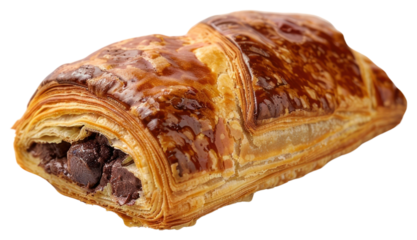 PNG Delicious chocolate-filled puff pastry